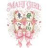 Mahj Girl Mahjong Lover Mahjong Player