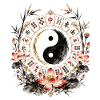 Yin Yang Mahjong Lover Mahjong Player