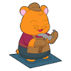 Hamster Carpenter Hammer Craft