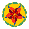 Geometric Bright Mandala