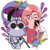 Kawaii Selfie & Visually Impaired Cat