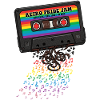 LGBT-Pride-Monat – Retro-Pride-Kassette
