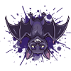 Night Bat Purple Splash