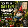 Gartenhumor: Therapie und Tomaten