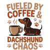 Dachshund Coffee Chaos