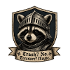 Knight Raccoon Shield Design
