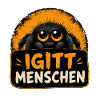 Witzige Igitt ! Menschen Spinne