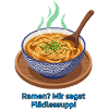 Schwäbische Ramen: Mir sagat Flädlessupp!