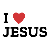 I Heart Jesus Bold Graphic Tee