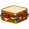Cheese Sandwich Pop Art