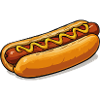 Cheerful Hot Dog Comic