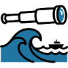 Telescope Waves Ocean Explorer