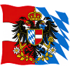 Bavaria Austria Friendship Flag Design