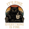 Everything is fine: hangover coffee