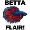 Fighting Fish Betta Flair Aquarium