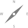 North Star Compass Illustration