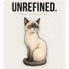 UNREFINED Sarcastic Cat Design