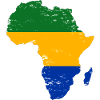 Gabon_Flagge_Afrika_used