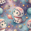 Cosmic Kitten in Orbit