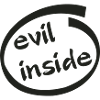 Evil Inside Ring Graphic