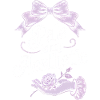 Pale Aesthetic Script with Bow