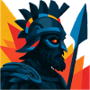 Griechisch-spartanischer Krieger