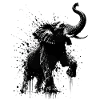 Black Elephant Splash