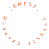 Nordischer Knoten - Runenkreis Geweih