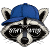 Stay Wild – Raccoon Streetwear Style