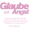 Glaube statt Angst 
