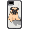 Pug Cartoon on Smartphone Case