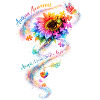 Autism Awareness Sunflower