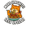 Mehr Spaghetti, weniger Stress, Katzen-Spaghetti