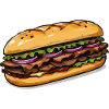 Illustration de sandwich