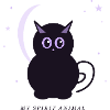 Moonlit Spirit Cat