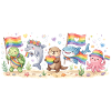 Pride Month LGBTQ - Rainbow Aninals