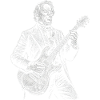 James Buchanan Playing Guitar