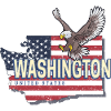 Washington, États-Unis, États-Unis avec carte