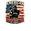 American Firefighter Hero Flag Design