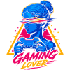 Gaming Lover Girl Retro