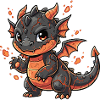 Lava Dragon Cuddly Hero