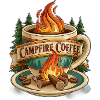 Campfire Coffee Club Art