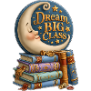 Dream Big Class Moon and Books