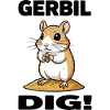 Gerbille Dig Gerbil Rongeur Grain Sable