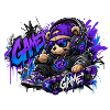 Game Bear Skate Graffiti