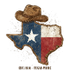 Texas Pride with cowboy hat