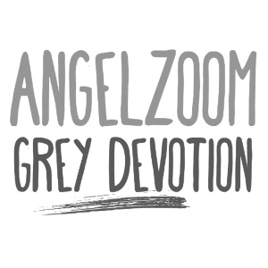 Angelzoom - Grey Devotion - Horizont Schriftzug