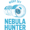 Nebula Hunter Night Sky Teleskop-Tee