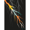 Abstract Root Art Geometric Modern Art