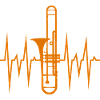 Trumpet Pulse Illustration